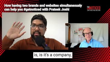 Trailer: Should entrepreneurs build a personal or company brand, or both? With Prateek Joshi