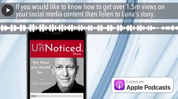 If you would like to know how to get over 1.5m views on your social media content then listen to Lu