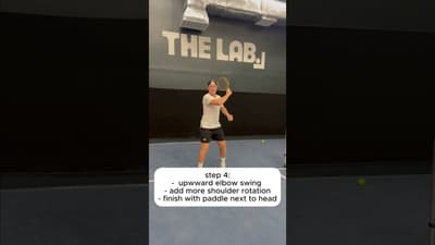 5 steps to an easy forehand 👋 Grab your Adidas pickleball gear and save with code CINCOLA10 visit: