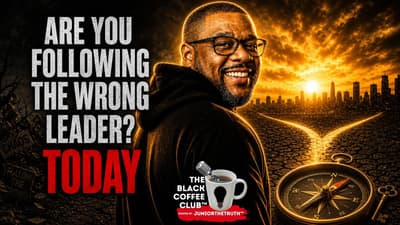 Every Day You Don't Lead Yourself, You've Already Decided to Lose | The Black Coffee Club™