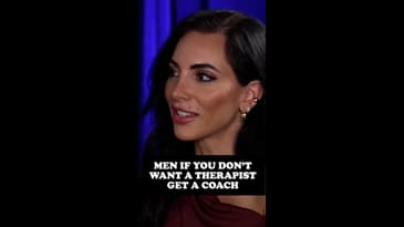 Men If you don't want a therapist, get a coach