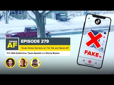 Fake Snow TikTok is News AF - February 23, 2021