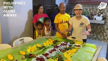 This is a Delicious Boodle Fight! A Globe Aware Summer in the Philippines