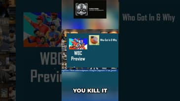 WBC Preview: Who REALLY Got In & Why? #shorts