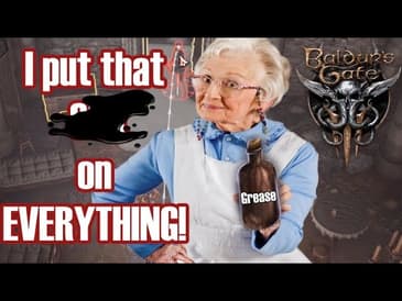 My GO TO Throwable in Baldur's Gate!