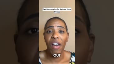 Set Boundaries to Reduce Your Stress #youtubeshorts #fyp