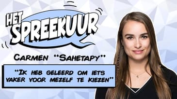 HET SPREEKUUR S04E09: SAHETAPY over BRAVE JEUGD, haar PASSIE voor ETEN en de HECHTE VRIENDSCHAPPEN