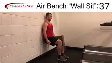 Airbench AKA Wall Sit - BEST Quad Exercise | Chris Janke-Bueno