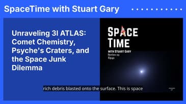 Unraveling 3I ATLAS: Comet Chemistry, Psyche's Craters, and the Space Junk Dilemma