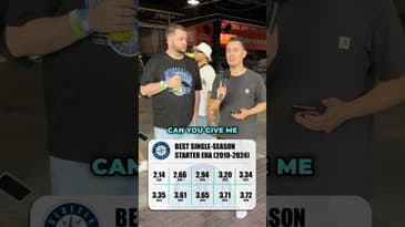 CAN HE GUESS THE BEST SEASONS BY MARINERS PITCHERS IN THE LAST 15 YEARS??