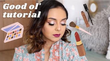 Easy To Do Pink Berry Toned Makeup Look Tutorial For Indian Skin