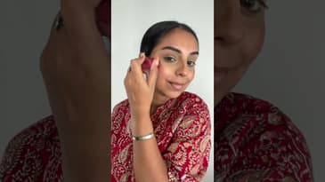 Trying the viral blush contour hack #shorts
