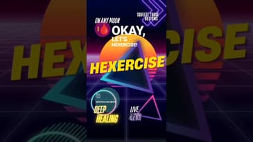 Let's HEXERCISE! New ep. of Deep Healing out wherever you're listening #yoga #meditation #shorts