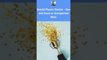 Untold Physio Stories Podcast - One and Done or Unexpected Wins
