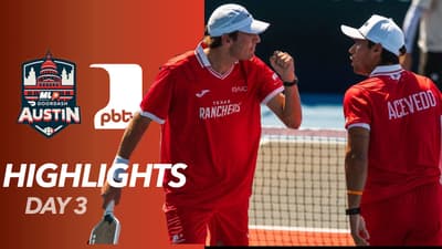 Major League Pickleball | Austin - Group Play Day 3 Complete Highlights