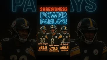 TNF Shrewdness Power Parlay!#sportsbetting #TNF #Steelers #Bengals