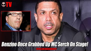 Benzino Once Grabbed Up MC Serch On Stage! Biz Markie Was Shook!