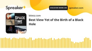 Best View Yet of the Birth of a Black Hole