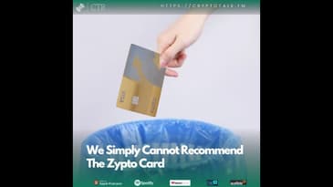 We Simply Cannot Recommend The #Zypto Card; Basic Cryptonomics 101: CME Gap