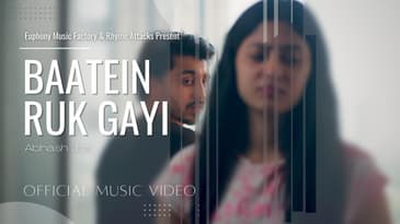 Baatein Ruk Gayi - Abhash Jha Ft. Shrinjal Shreya | Music Video | Heartbreak Song | Hindi