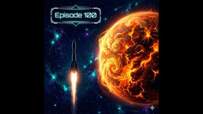 Episode 100: When Black Holes Beat Galaxies, Rocks Beat Rovers and Planets Smell Terrible