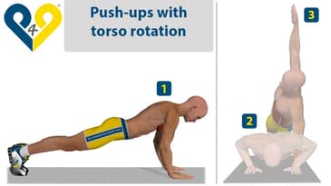 T- Push Ups