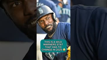 THIS IS A RIDICULOUS STAT ABOUT THIS STAR SEATTLE MARINER || #shorts #baseball #seattlemariners