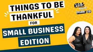 Things We're "Thankful" For as Small Business Owners