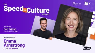 FCB New York's Competitive Edge of Creativity with Emma Armstrong, CEO