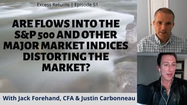 Are Flows Into The S&P 500 And Other Major Market Indices Distorting The Market?