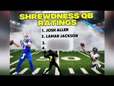 Episode 60:  Guillotine Fantasy QB Rankings Revealed!!!