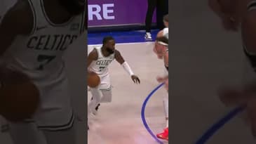 Jaylen Brown DROPS Luka Doncic 😱😱 #nba #basketball #celtics  #anklebreakers #luka #jaylenbrown