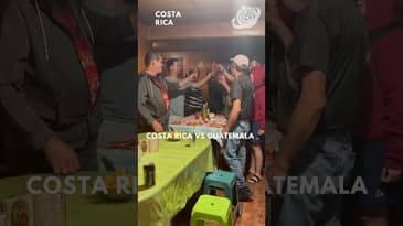 A Toast To "Pura Vida" Before The Costa Rica VS Guatemala Game! Globe Aware