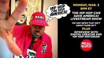 Digital Hip Hop Creator/Historian Real Quick + Hip Hop News That Isn't About Dumb Issh [Live 3/3/25]