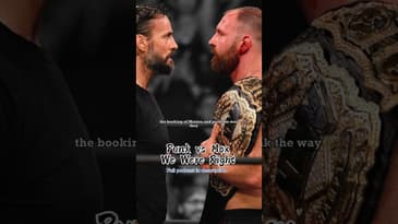 We were right about CM Punk vs Jon Moxley