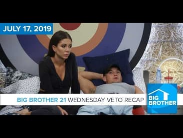 Big Brother 21 Wednesday Night July 17 Veto Recap | Taran Armstrong #BB21