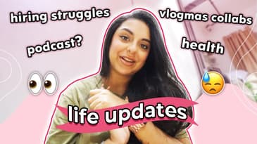 chatty life updates and grwm session / day in my life vlog