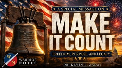 A Special Message on Freedom, Purpose and Legacy | Dr. Kevin Zadai
