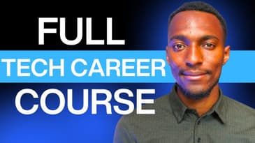 FREE 1 Hour Tech Jobs Course: How to get into tech with NO Experience