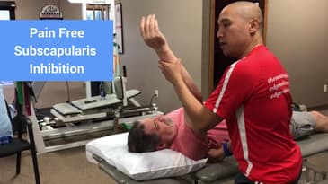 Pain Free Subscapularis Inhibition - Improve Shoulder Overhead Mobility