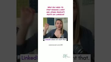 LinkedIn Faux Pas - links and shares! | Weeniecast 83