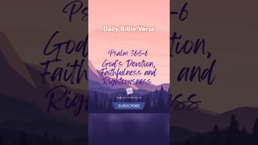 Daily Devotional - Psalm 36:5-6‬ - #motivation #motivational #inspiration  #bible