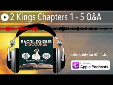 2 Kings Chapters 1 - 5 Q&A