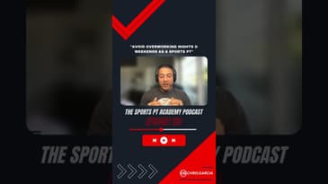 Avoid working nights and weekends as a sports PT | Dr. Chris Garcia