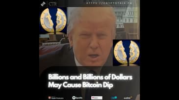Billions and Billions of Dollars May Cause #Bitcoin Dip