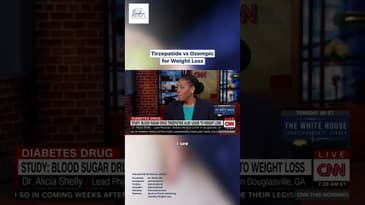 Tirzepatide vs Ozempic for Weight Loss #weightlossjourney  #youtubeshorts #shorts