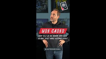 Wat als je de naam van je klant niet mag vermelden? #justaskmichael
