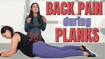 Stop Low Back Pain During Planks!