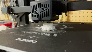 Elegoo Neptune 2 3D Printer in action