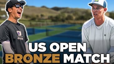 US Open Mens Bronze Medal Match + Pro Analysis